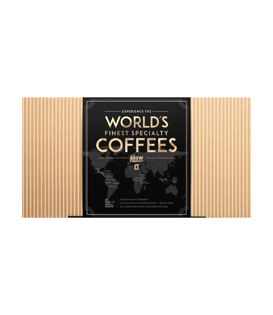 Kavos dovanų rinkinys Coffeebrewer World's Finest Specialty Coffees