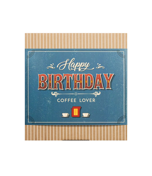 Kavos dovanų rinkinys Coffeebrewer Happy Birthday