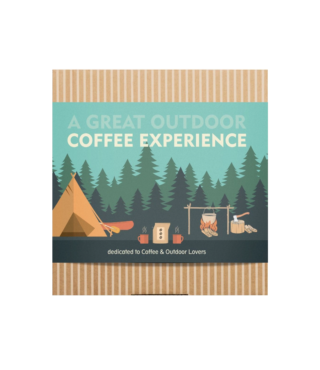 Kavos dovanų rinkinys Coffeebrewer Outdoor