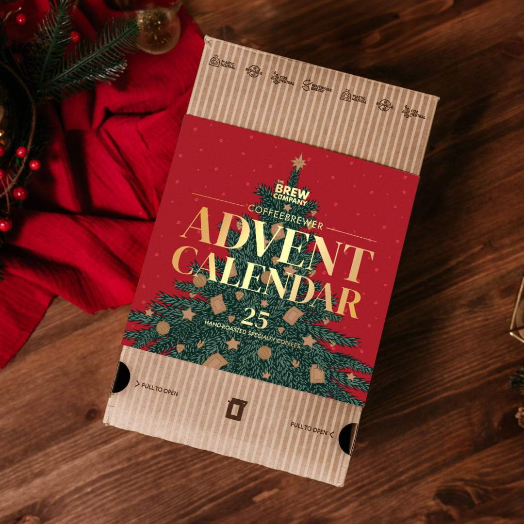 Coffeebrewer Kavos Advento Kalendorius Festive Red