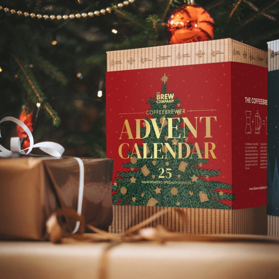 Coffeebrewer Kavos Advento Kalendorius Festive Red