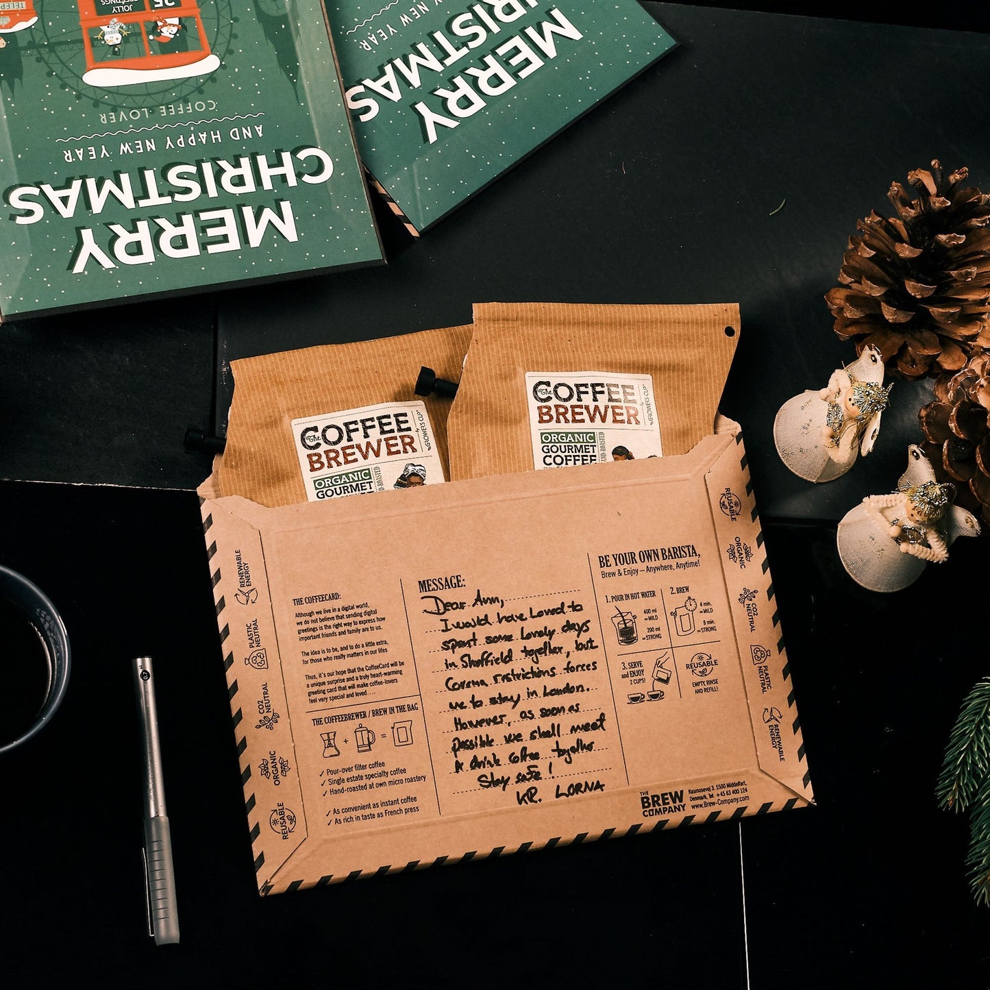 Atvirukas Su Kava My Flower