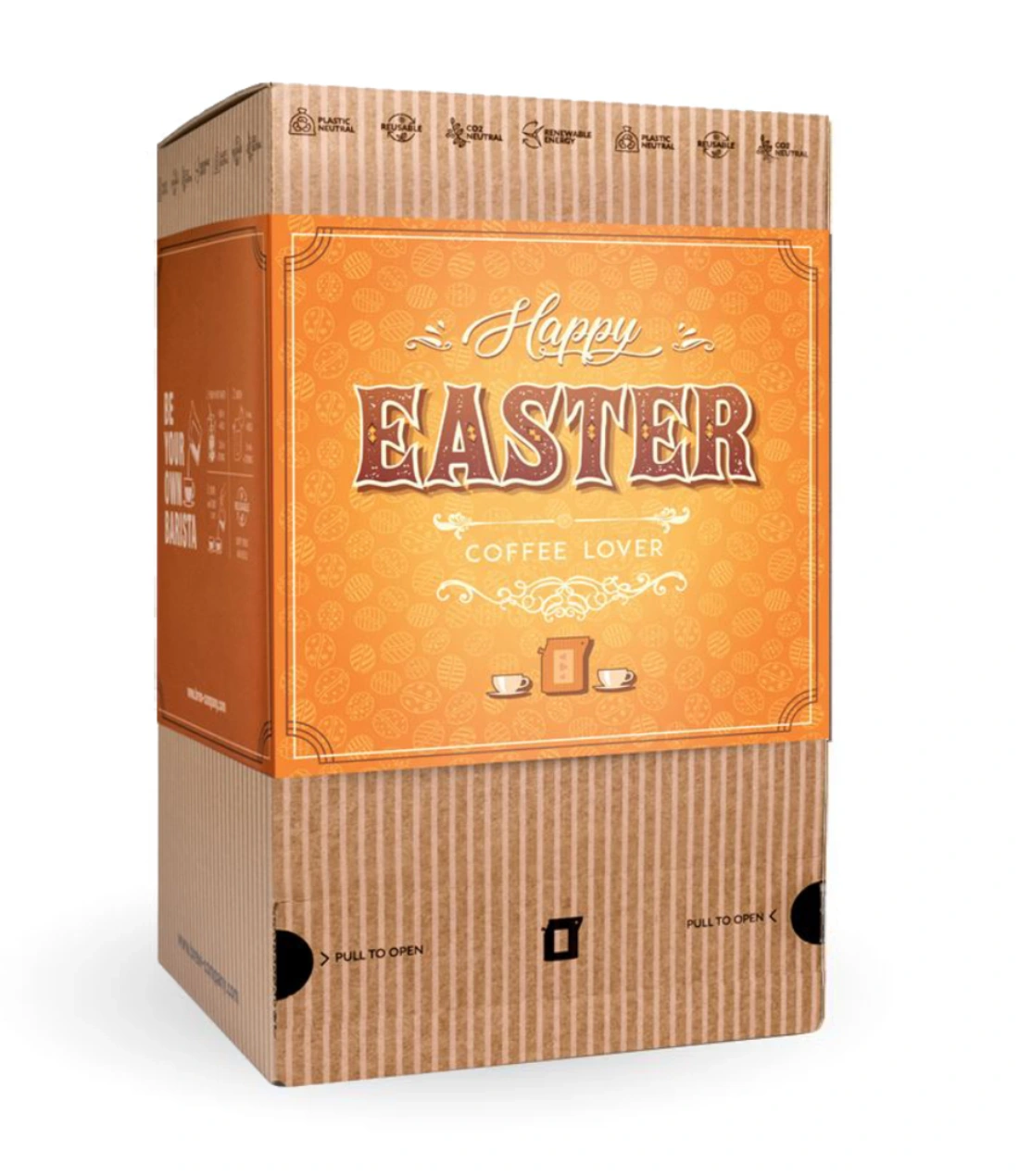 Kavos dovanų rinkinys Coffeebrewer Happy Easter