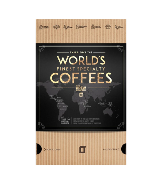 Kavos asortimento dėžė Coffeebrewer World's Finest Coffees