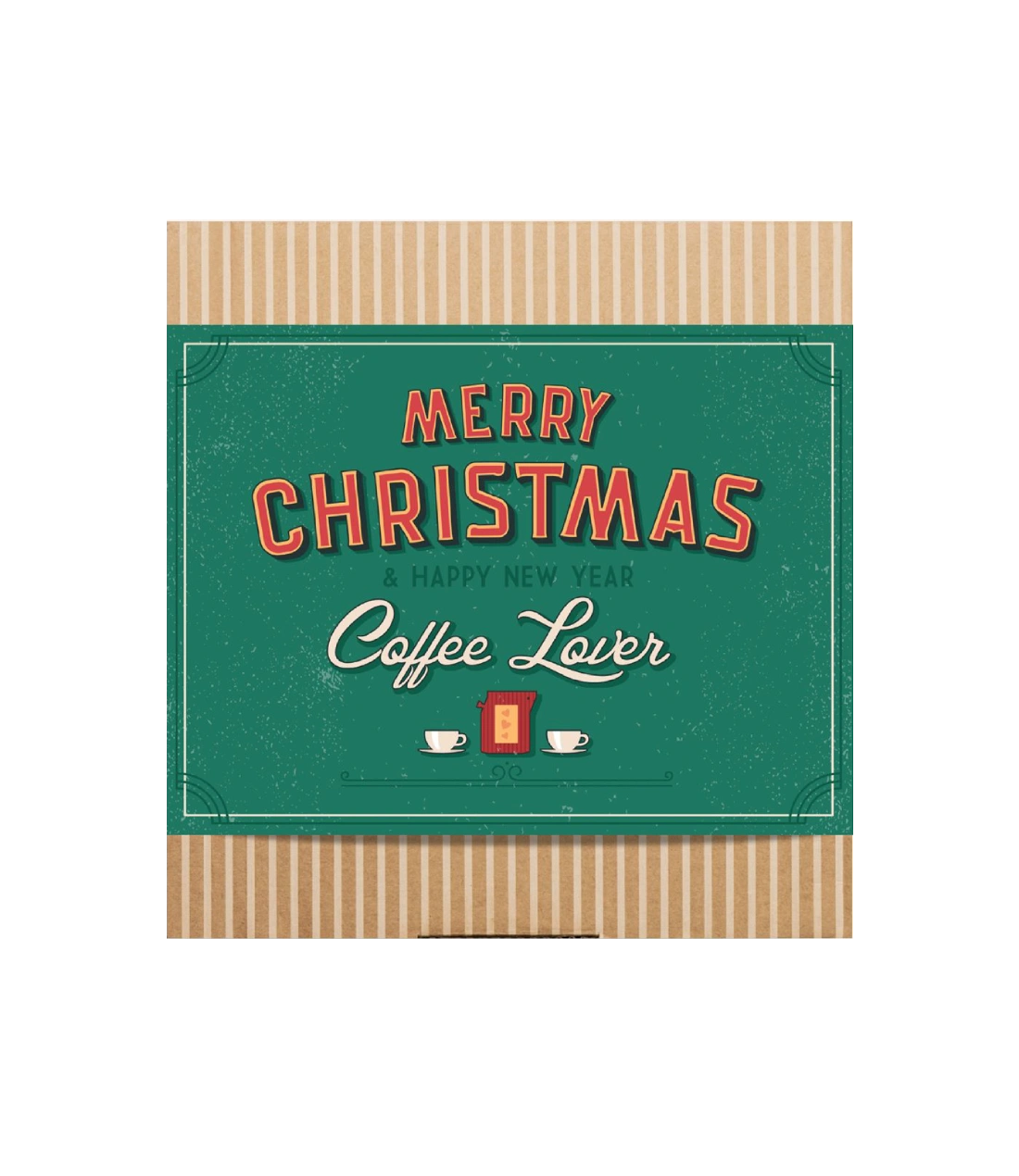 Kalėdinis Kavos dovanų rinkinys Coffeebrewer Merry Christmas