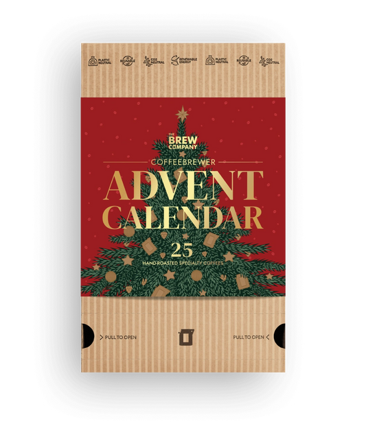 Coffeebrewer Kavos Advento Kalendorius Festive Red 2025
