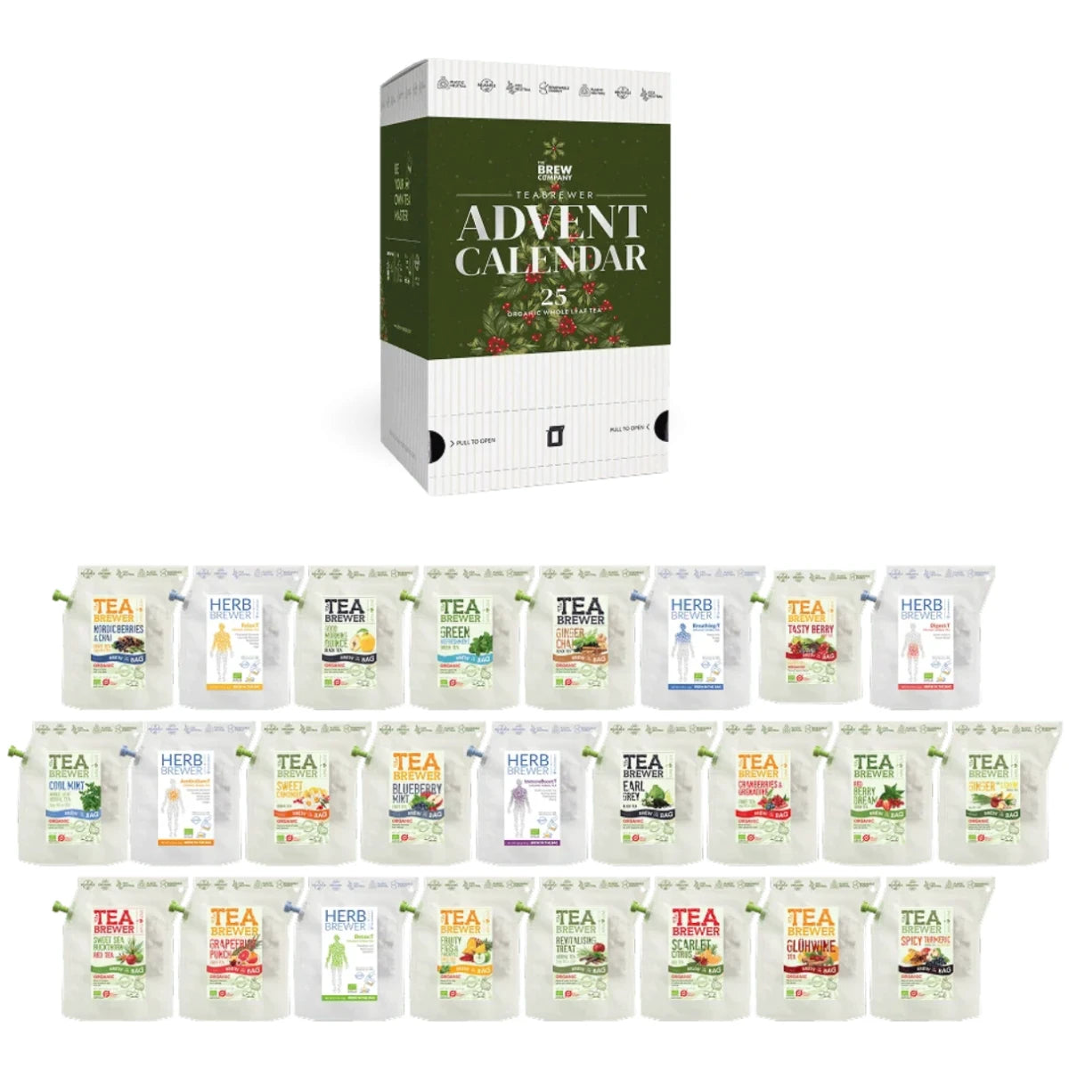 Teabrewer Arbatos Advento Kalendorius Tea Lover Festive 2026
