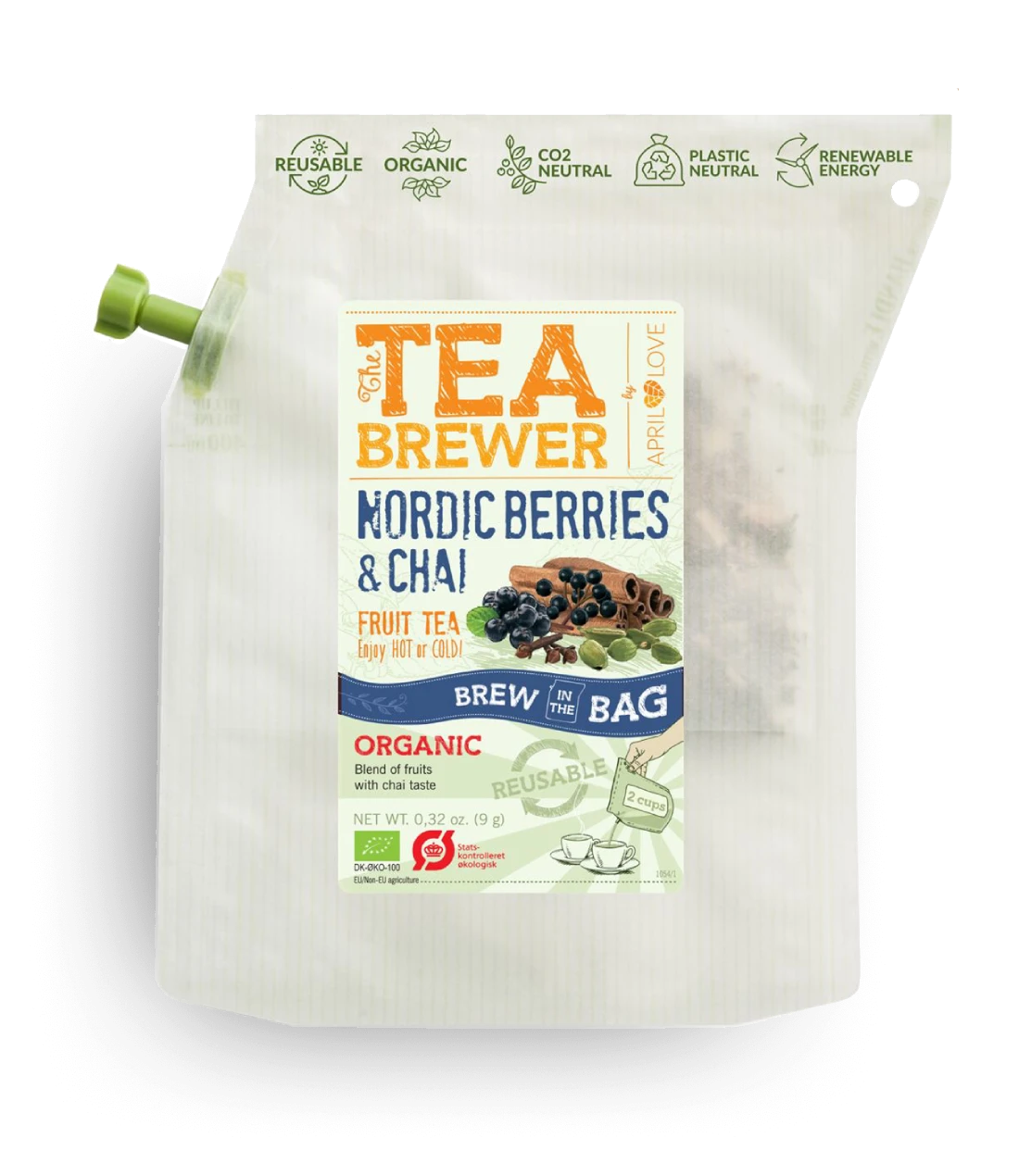 Vaisinė arbata Teabrewer - Nordic Berries & Chai
