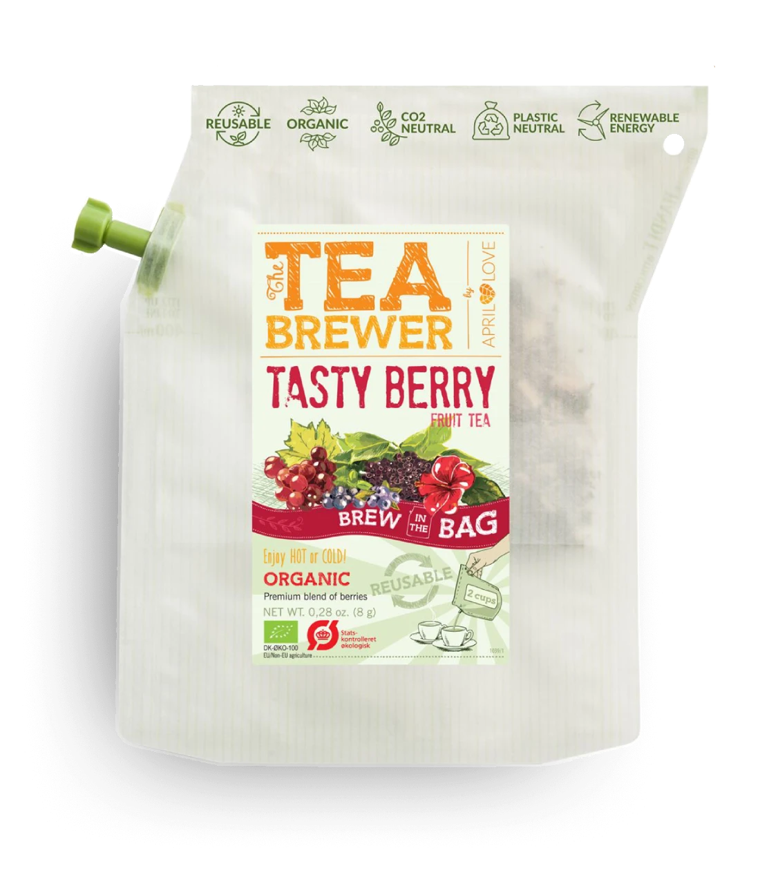 Vaisinė arbata Teabrewer - Tasty Berry