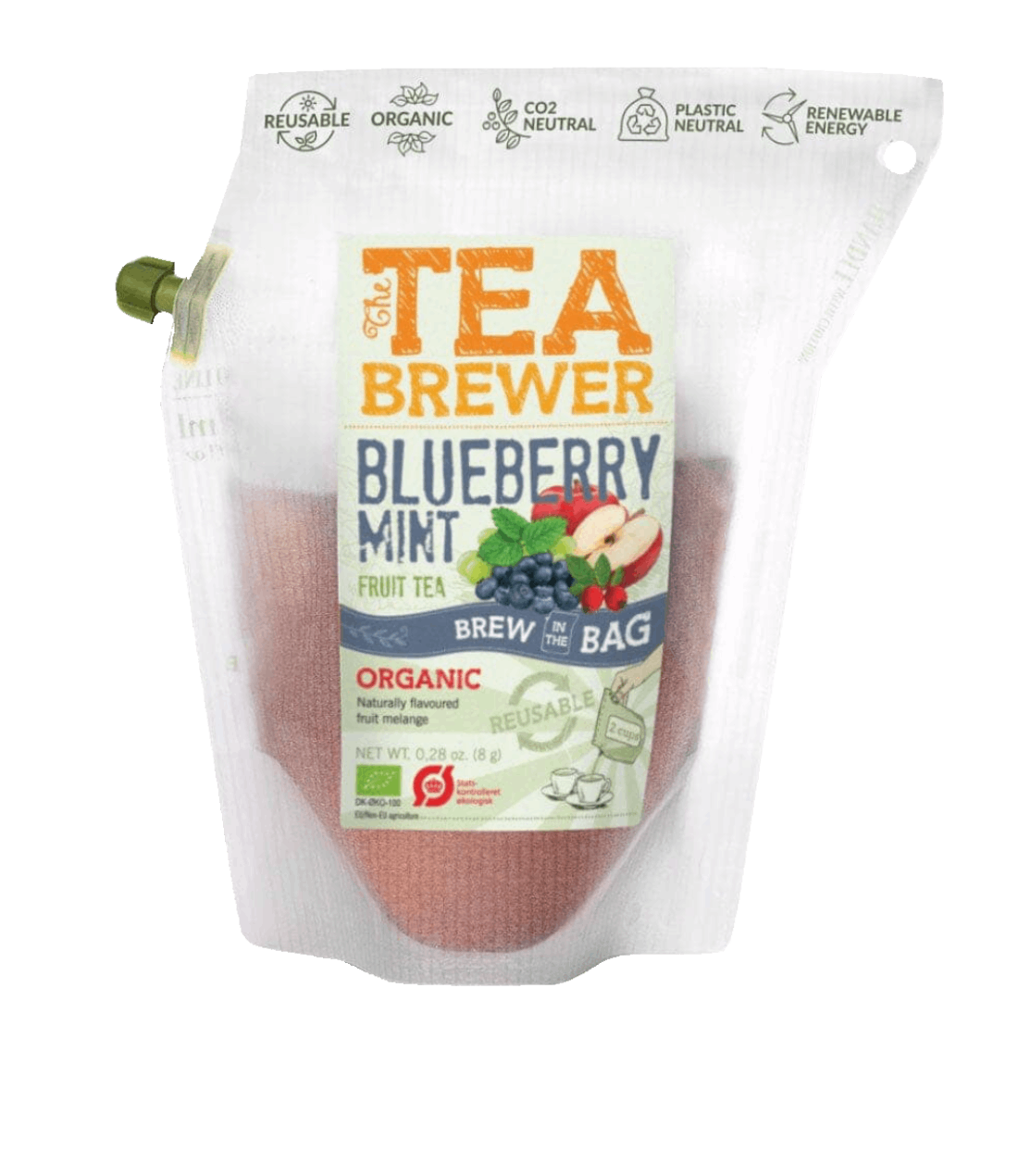 Vaisinė arbata Teabrewer - Blueberry Mint