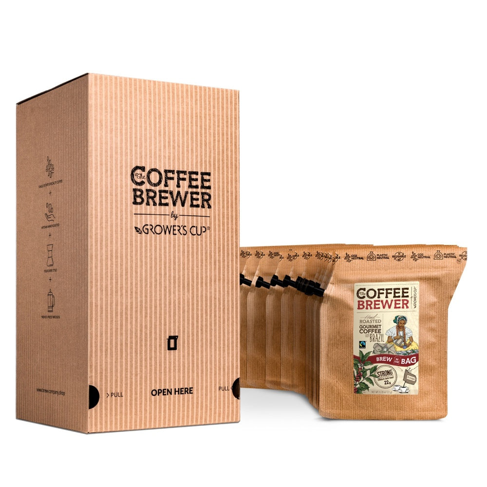 DeskCafé kavos asortimento dėžė (25 Coffeebrewer pakeliai)