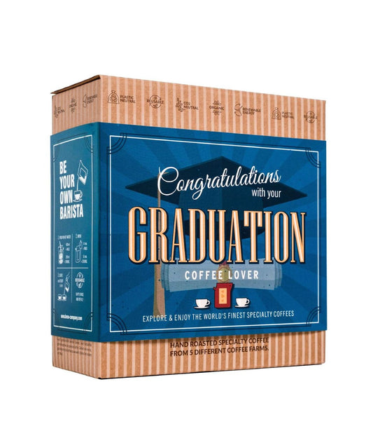Kavos dovanų rinkinys Coffeebrewer Happy Graduation
